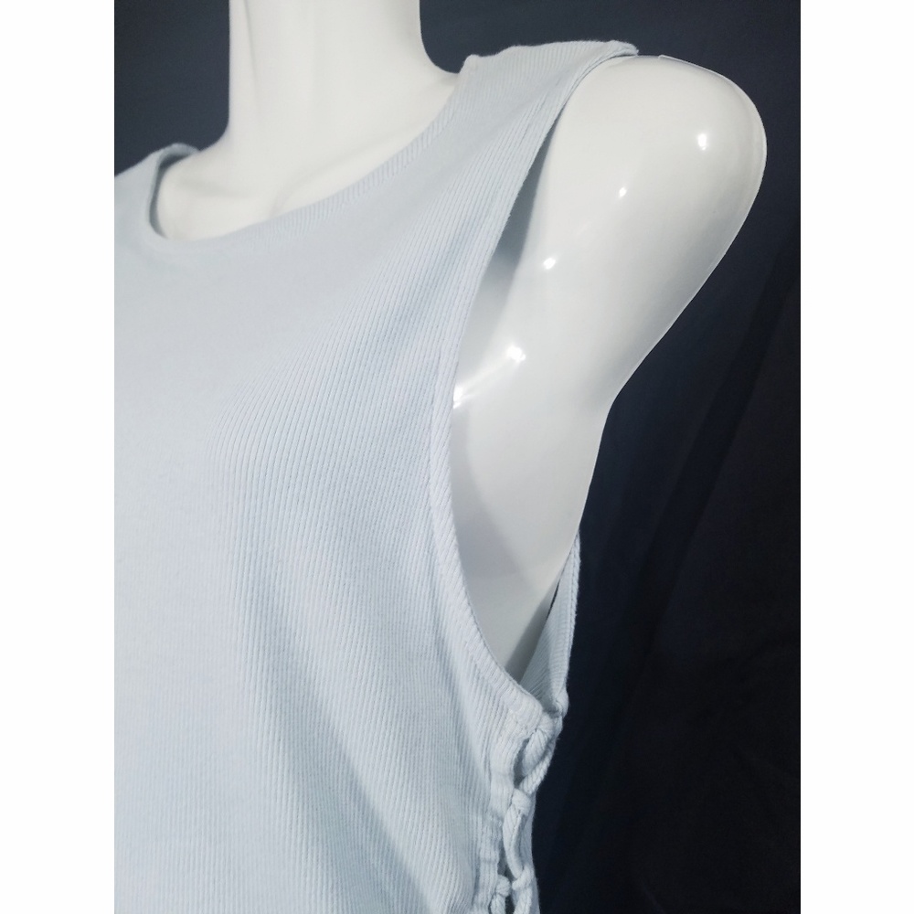 Splendid Lace Up Ribbed Tank - Picture 3 of 6